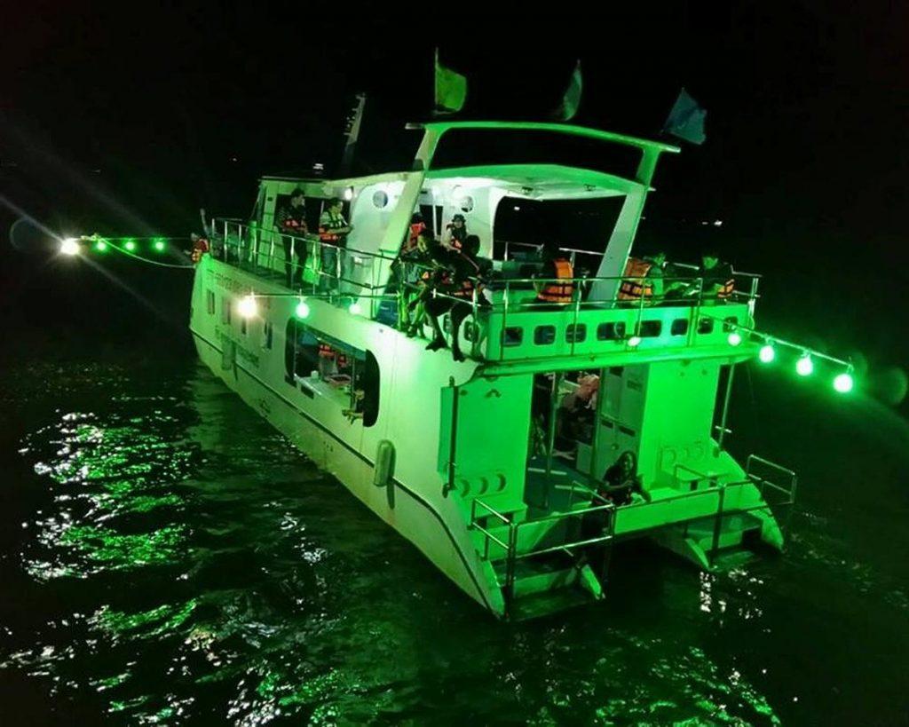 На кальмара надо идти со специальной экипировкой