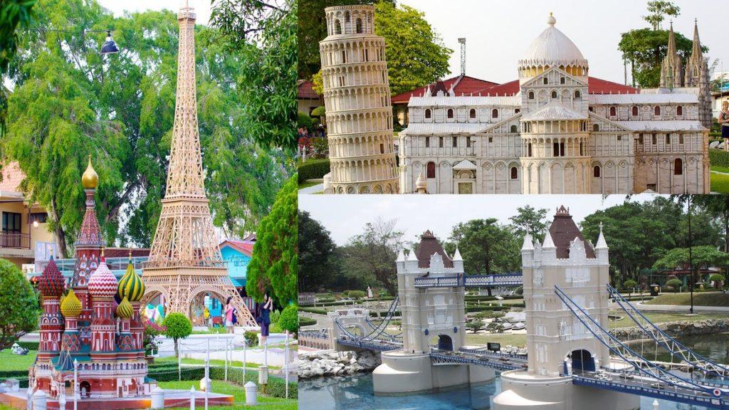 Сад необычных миниатюр Мини Сиам в Паттайи