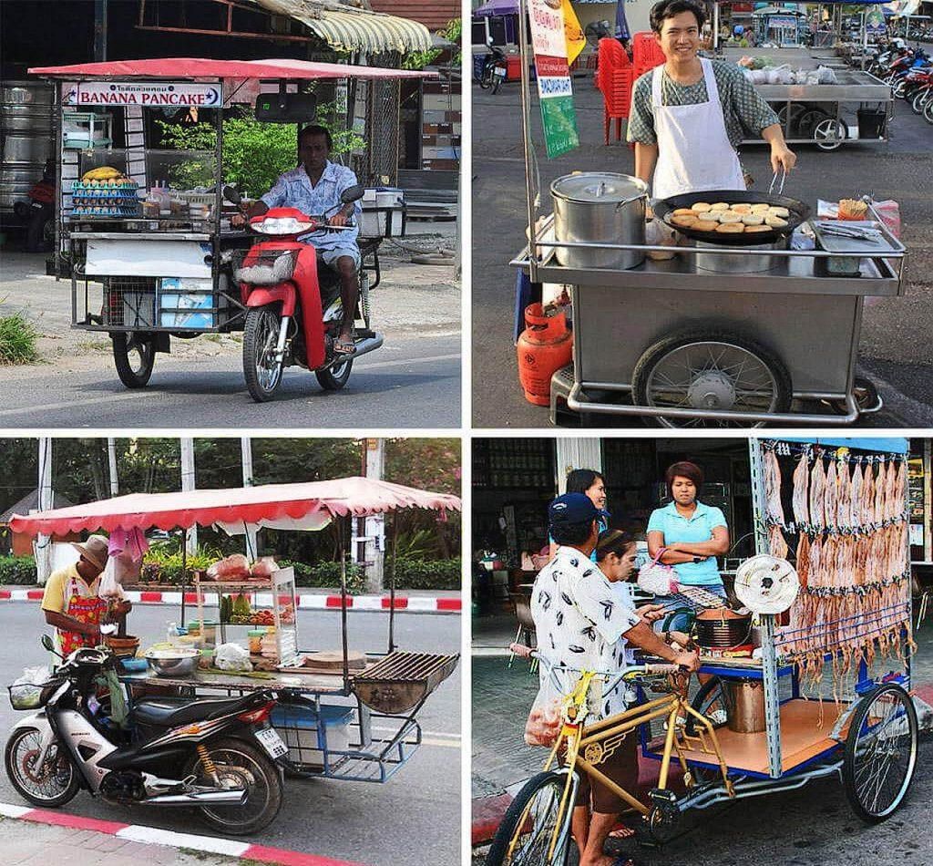 Разнообразие макашниц в таиланде