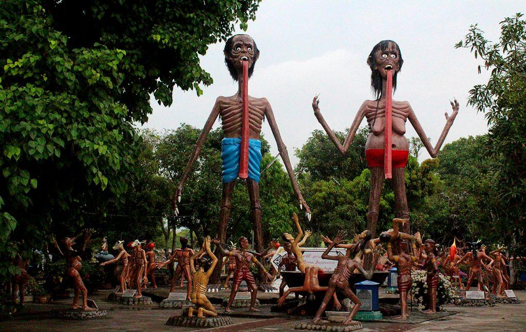 Храм Ада и Рая не стоит посещать людям со слабой психикой