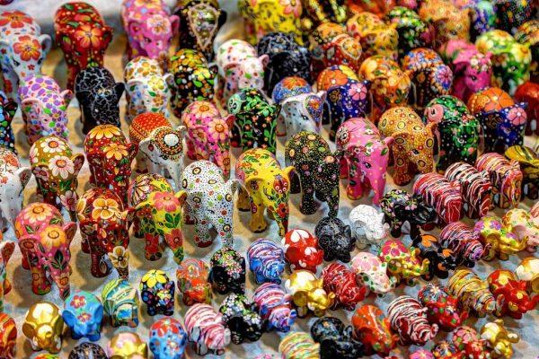 статуэтки слона из Таиланда