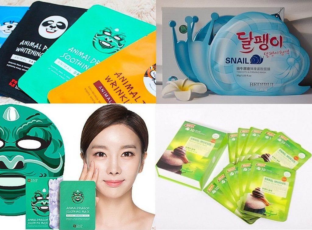 Тканевые маски на любой вкус и цвет