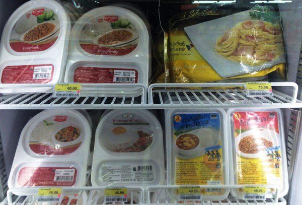 еда в севен и левен Таиланд